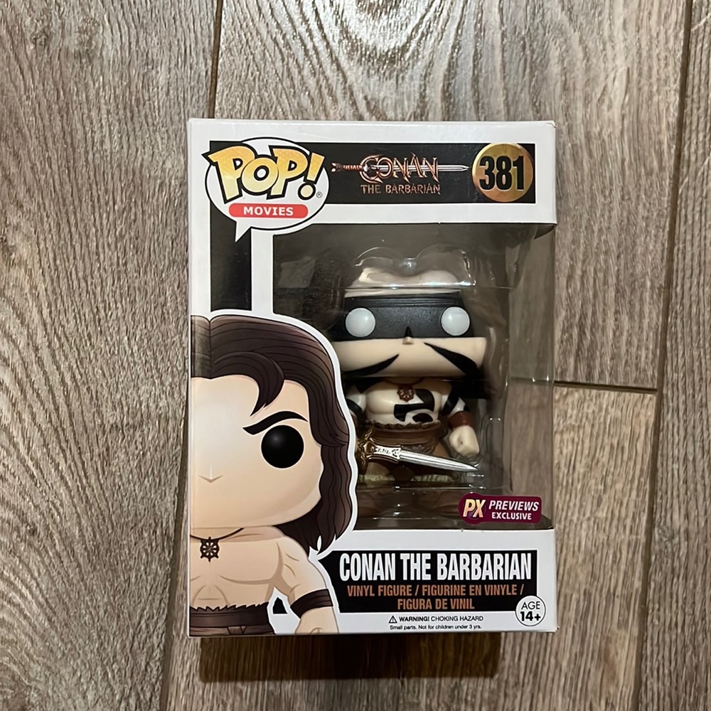 Funko Pop Movies Conan The Barbarian #381, PX Previews Exclusive